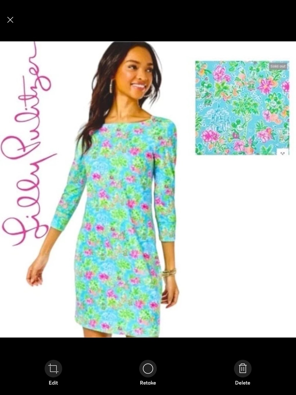 Lilly Pulitzer c Disney park Drees